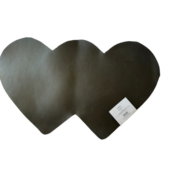 HEB Destination Holiday Rectangular Doormat Heart XOXO Print NWT - Picture 4 of 4